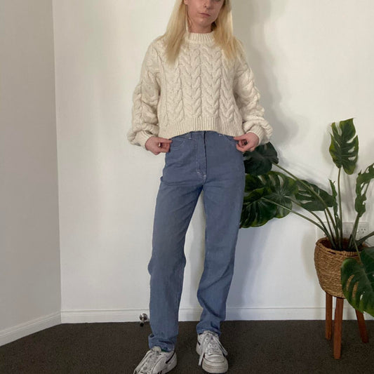 Vintage Jay jays pinstripe highwaisted pants