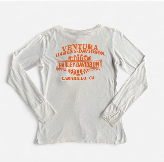 Vintage Graphic Harley Davidson long sleeve Top