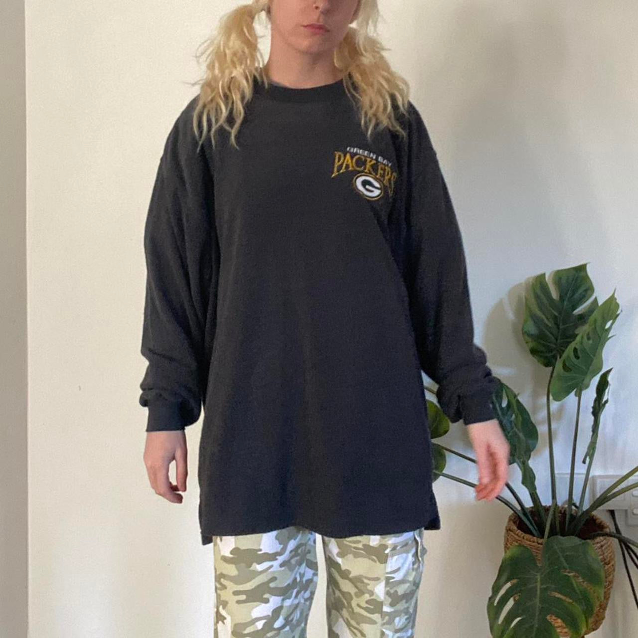 Navy Green Bay Packers NFL crewneck sweatshirt