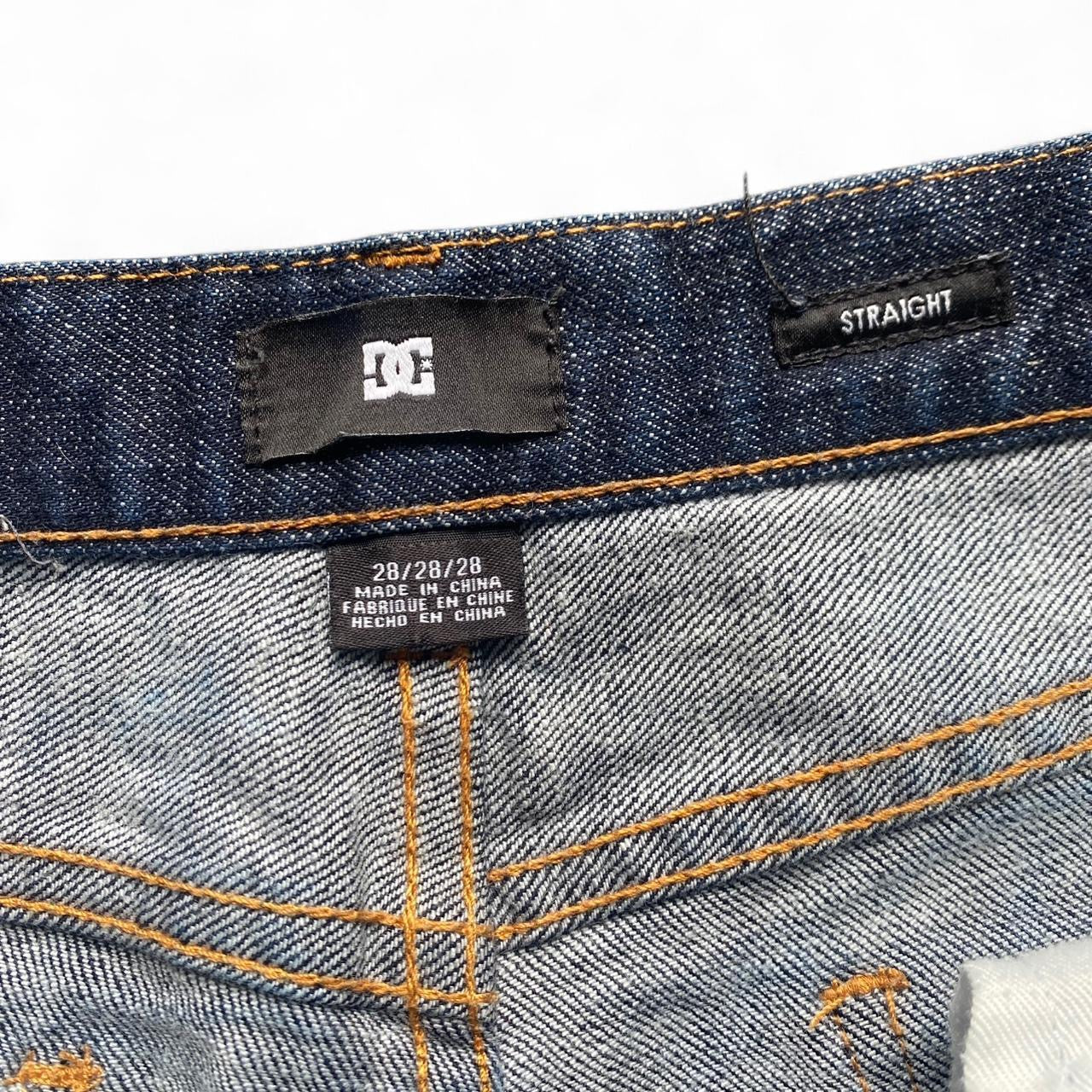 Y2K DC straight leg mid rise skinny jeans