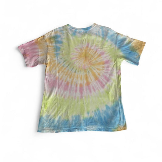 Bart Simpson tie dye colourful t-shirt
