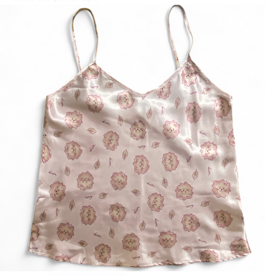 Baby Pink Lion Cami Top