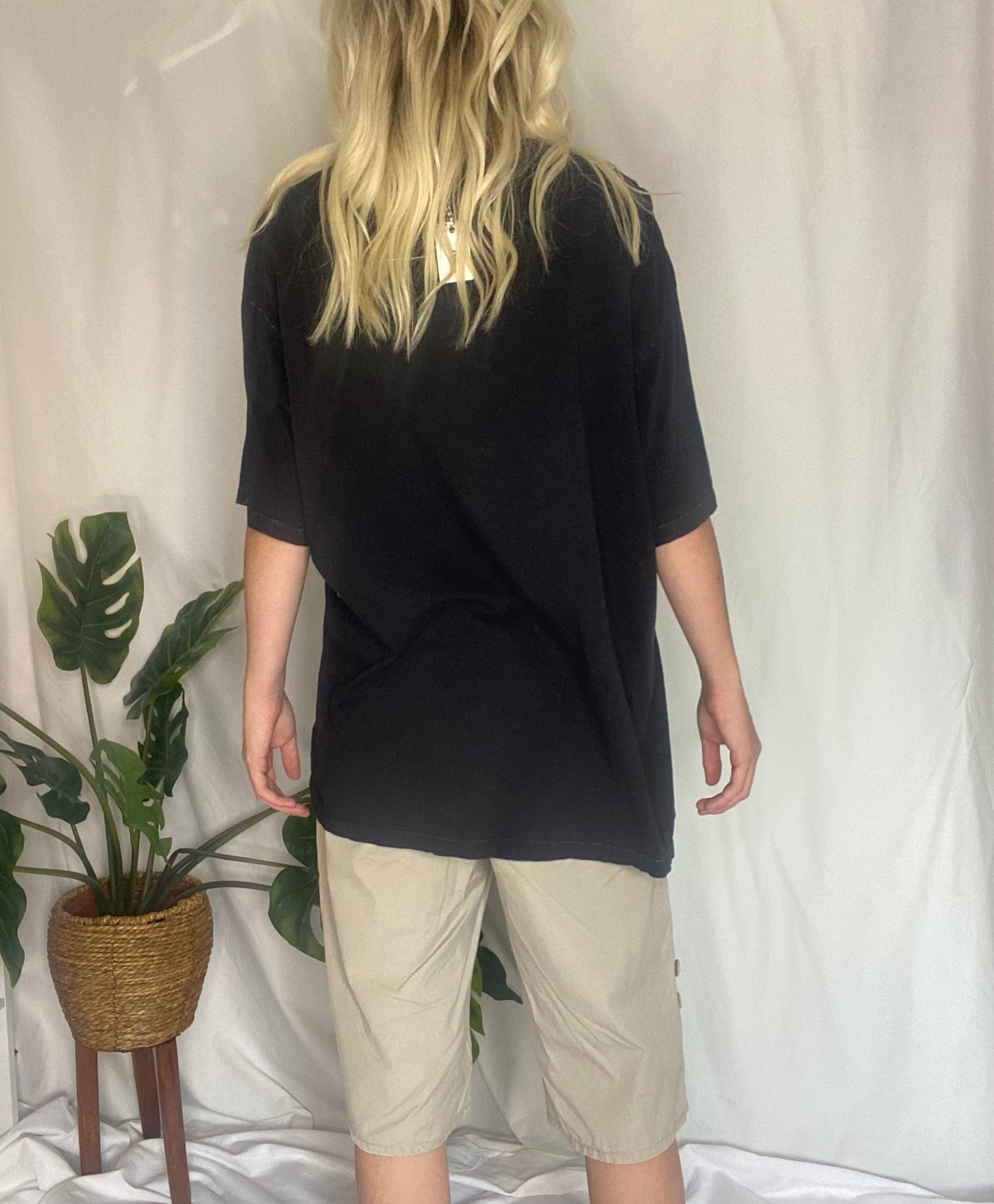 Cool Wednesday black graphic t-shirt