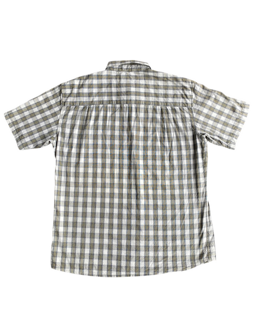 Vintage Green Plaid Button up!