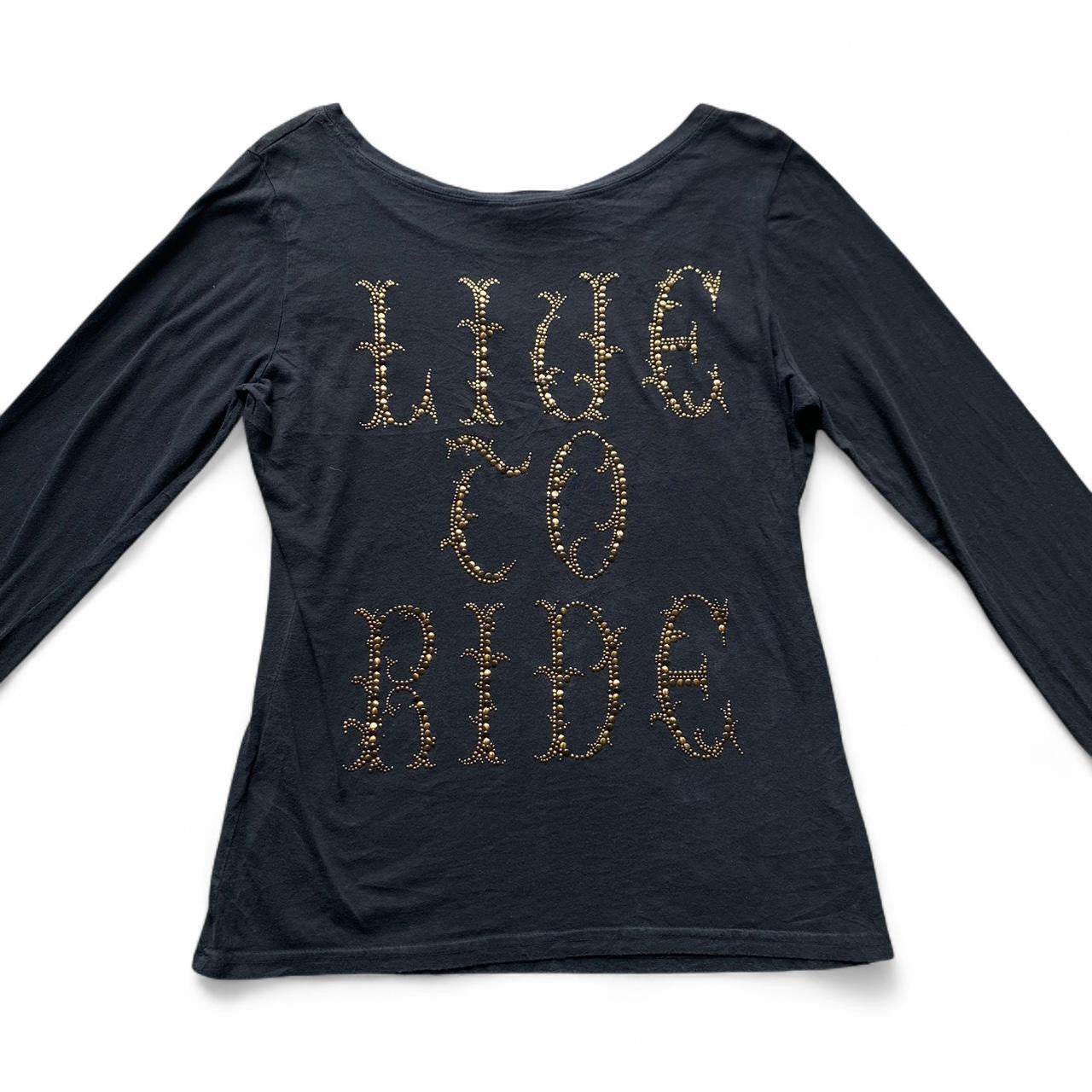 Cool Graphic Harley Davidson Longsleeve Top