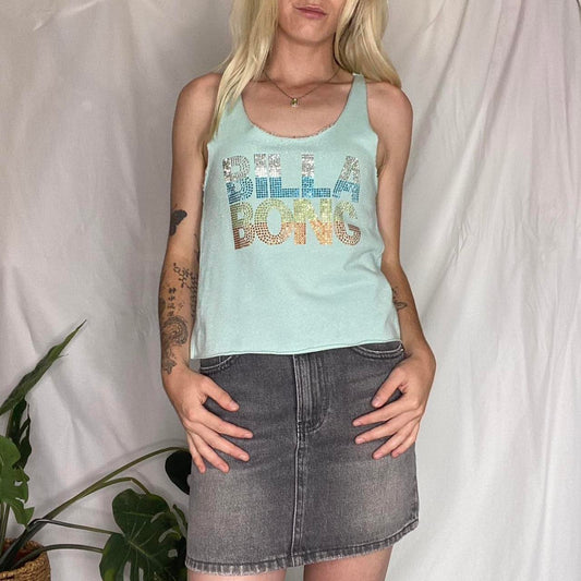 Billabong sparkly gemstone tank top