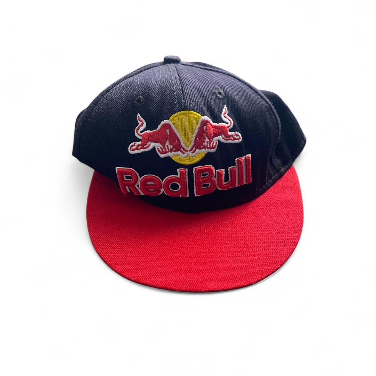 Red Bull black and red snapback cap