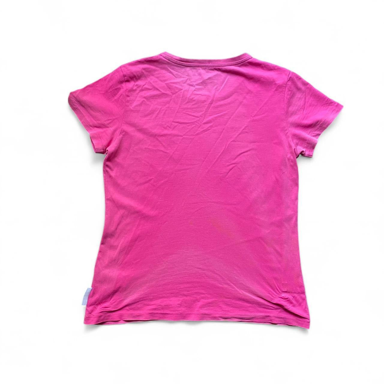 Pink New Balance short sleeve tee