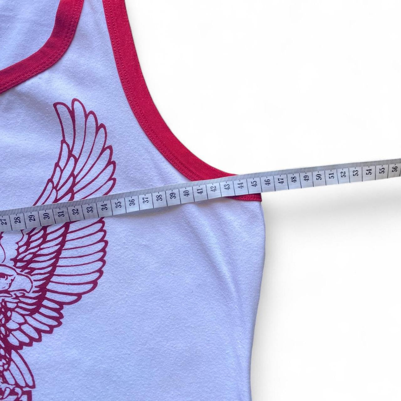 White and red Harley Davidson tank top