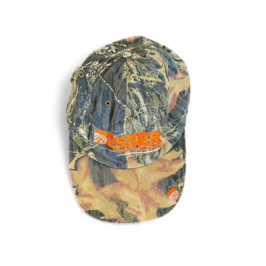 Sick real tree camo and orange cap!