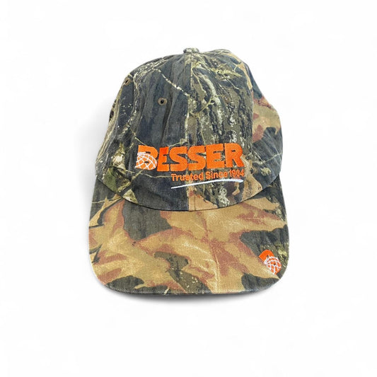 Sick real tree camo and orange cap!