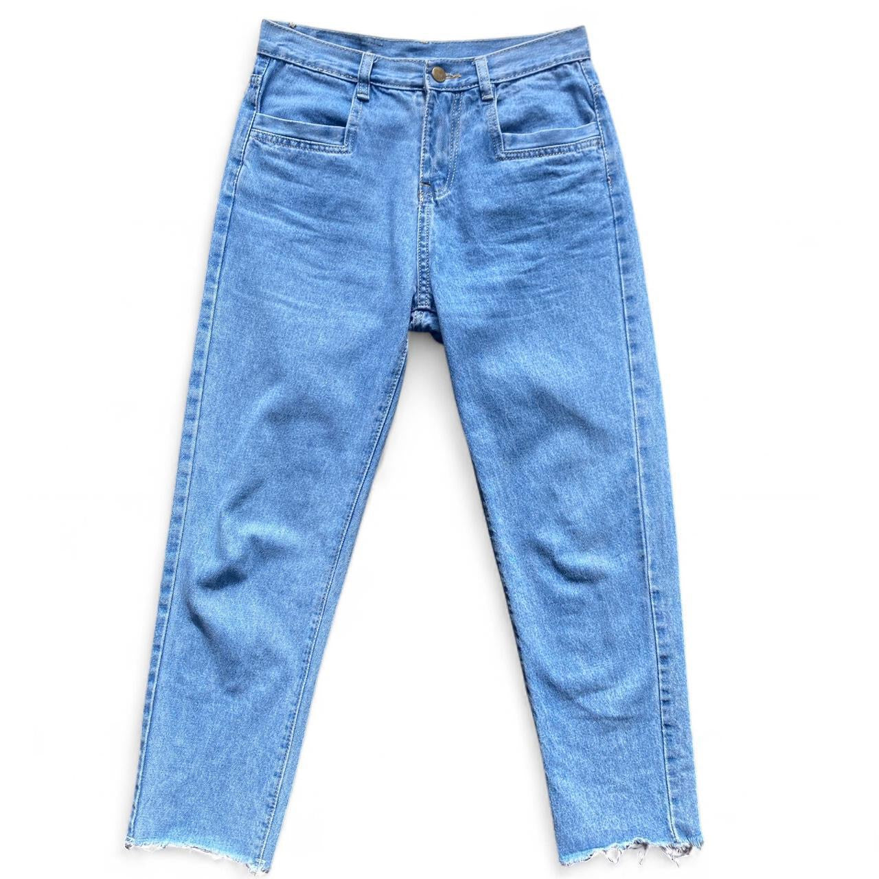Vintage High waisted blue denim jeans
