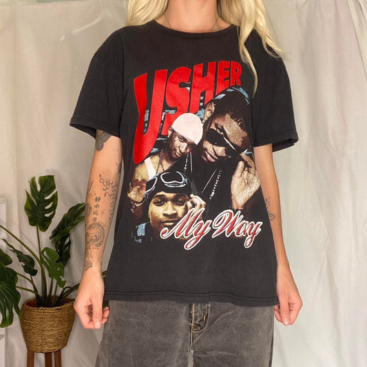 Vintage style Usher Graphic T-shirt