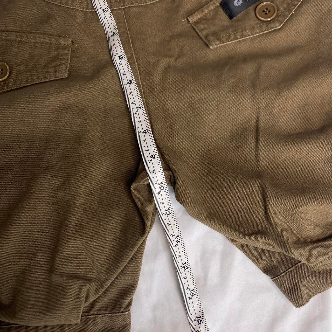 00s style brown ruched shorts!