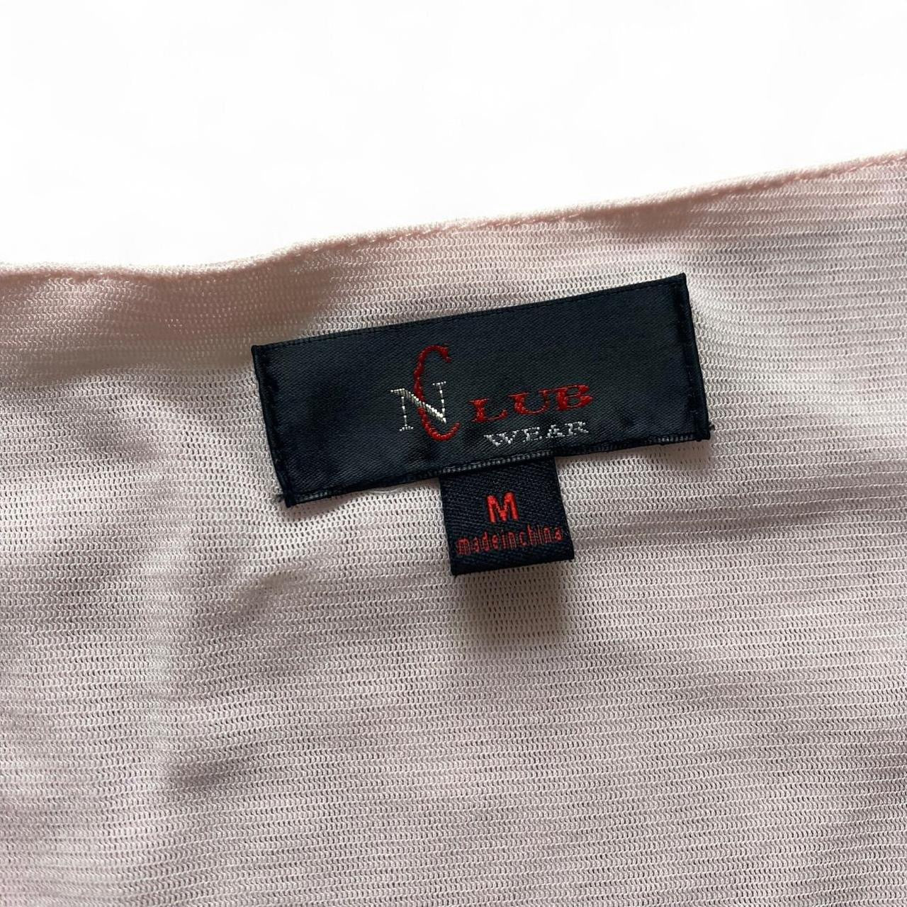 Vintage Pink mesh sequin Cardi