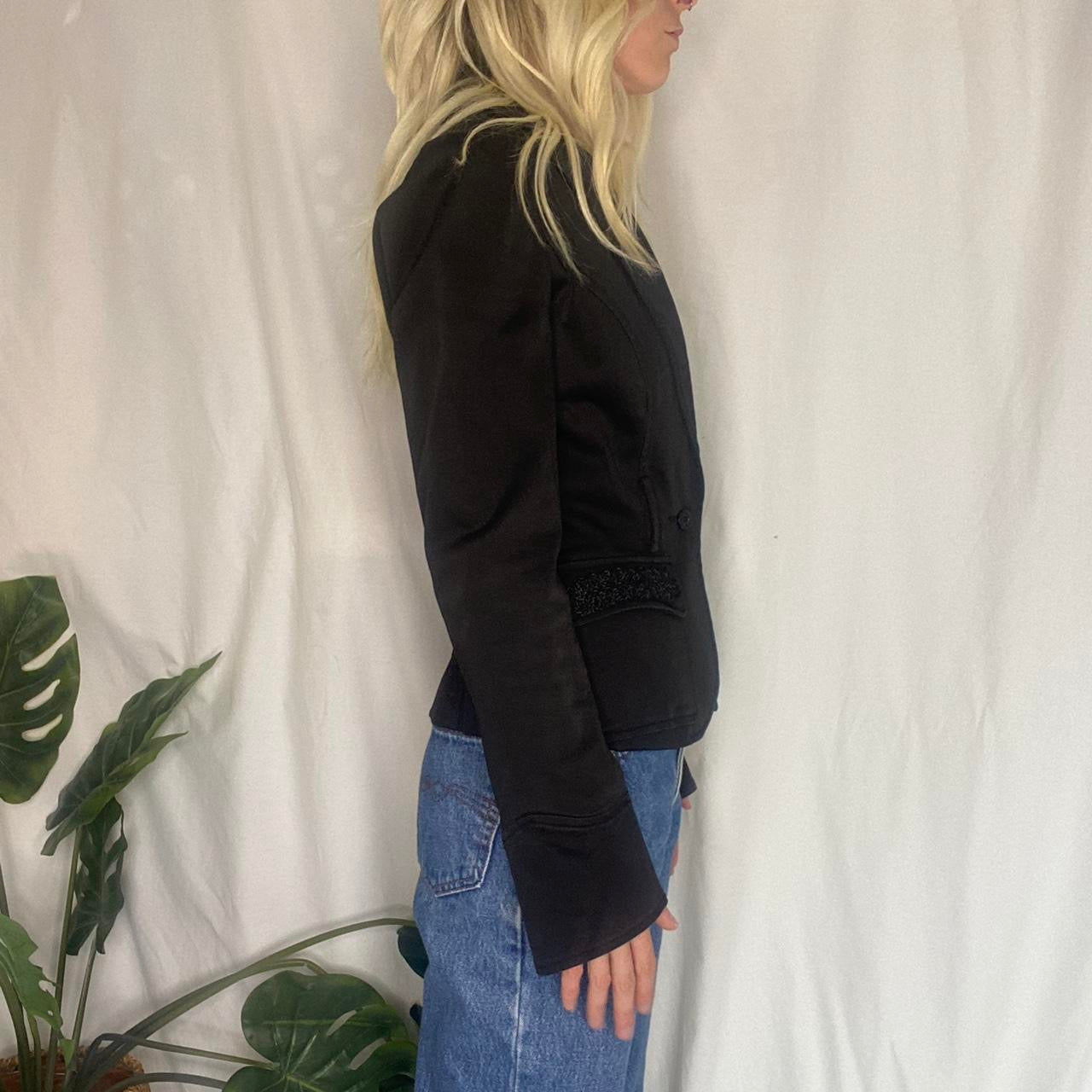 Black Morgan de Toi Y2K Blazer