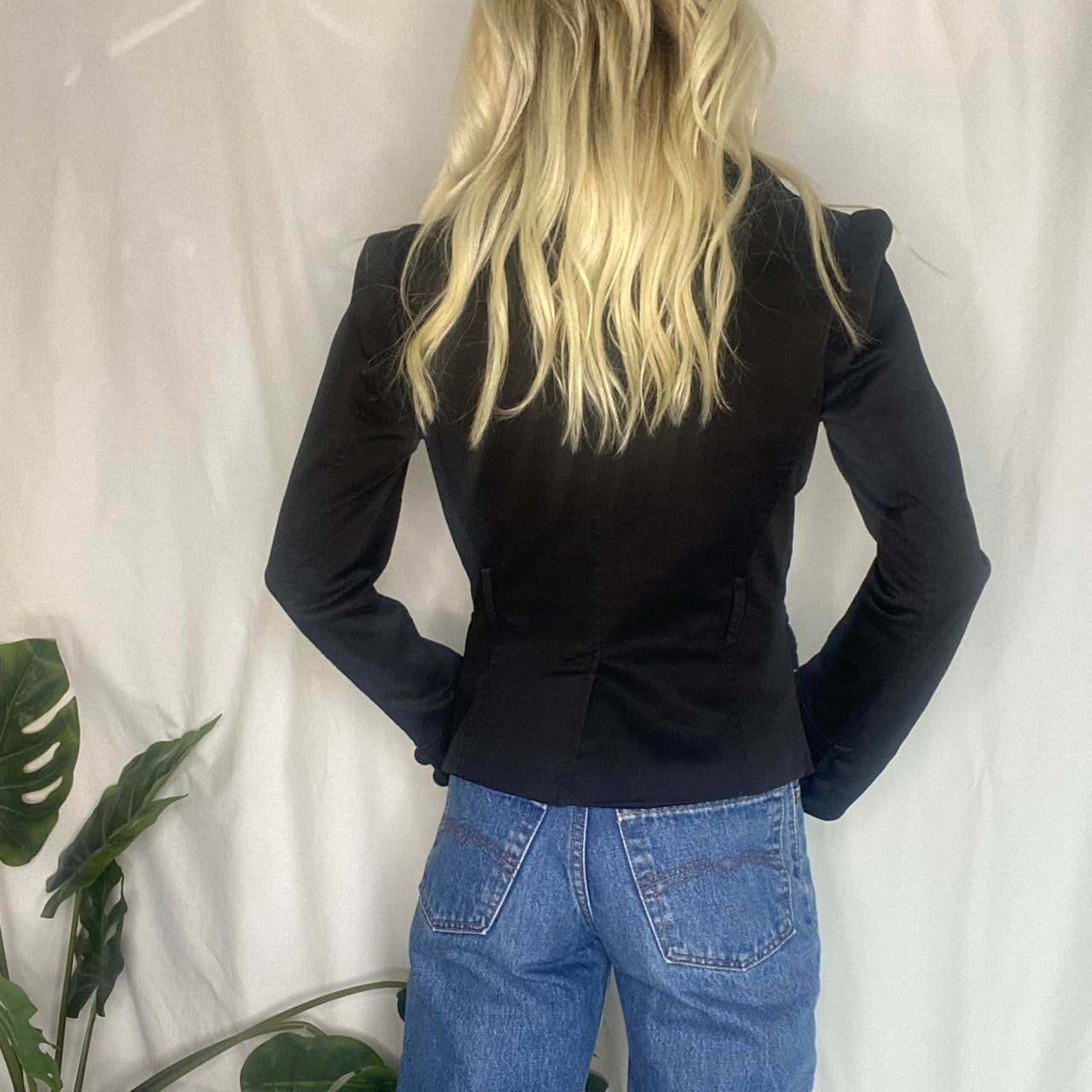 Black Morgan de Toi Y2K Blazer