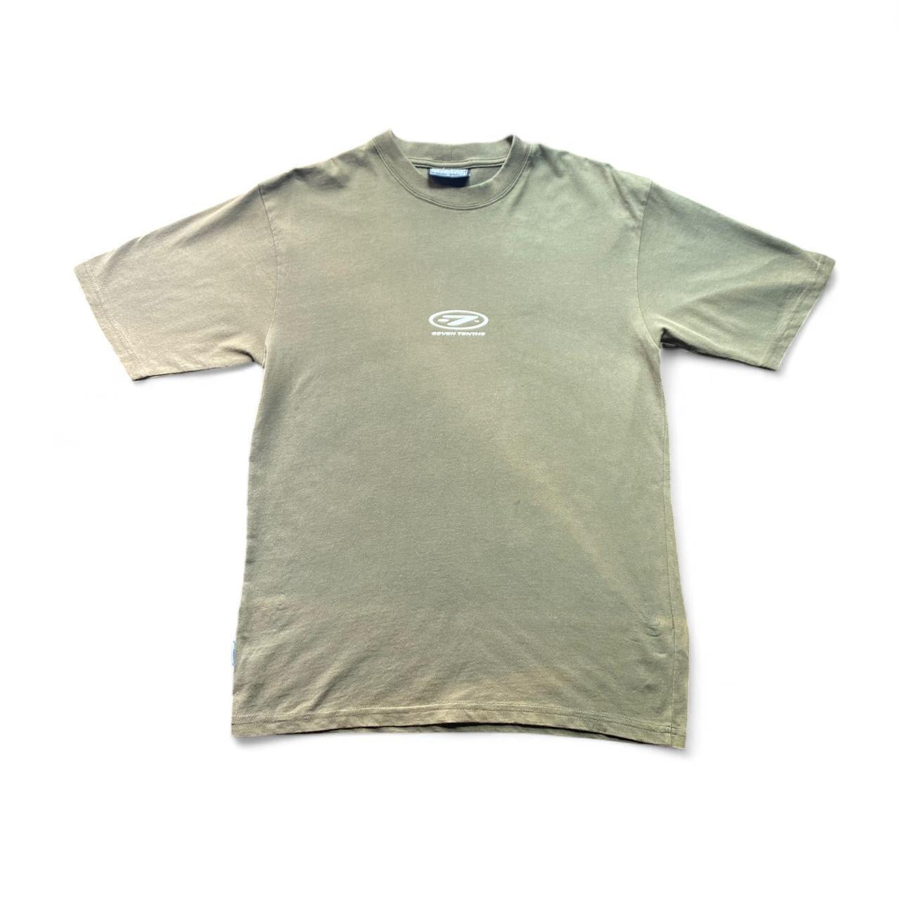 Khaki Green Surfer Graphic T-Shirt