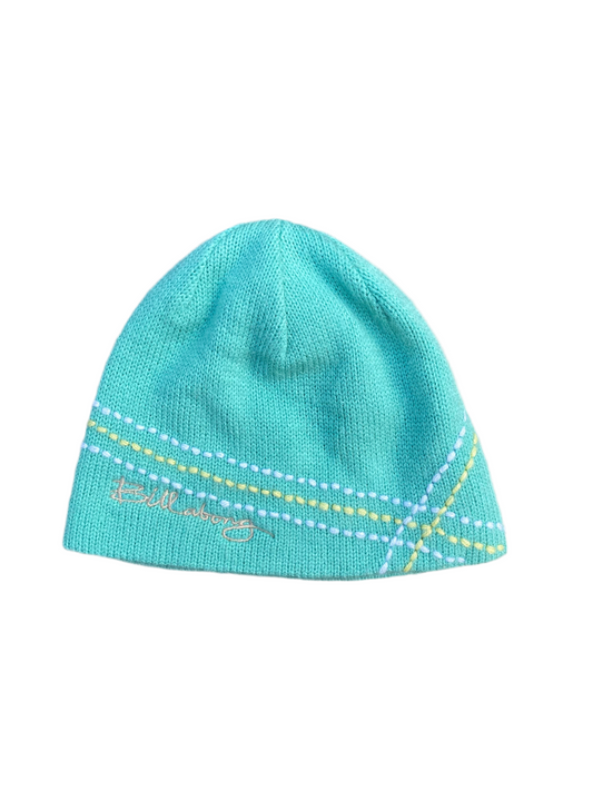 Y2K Teal Billabong Beanie