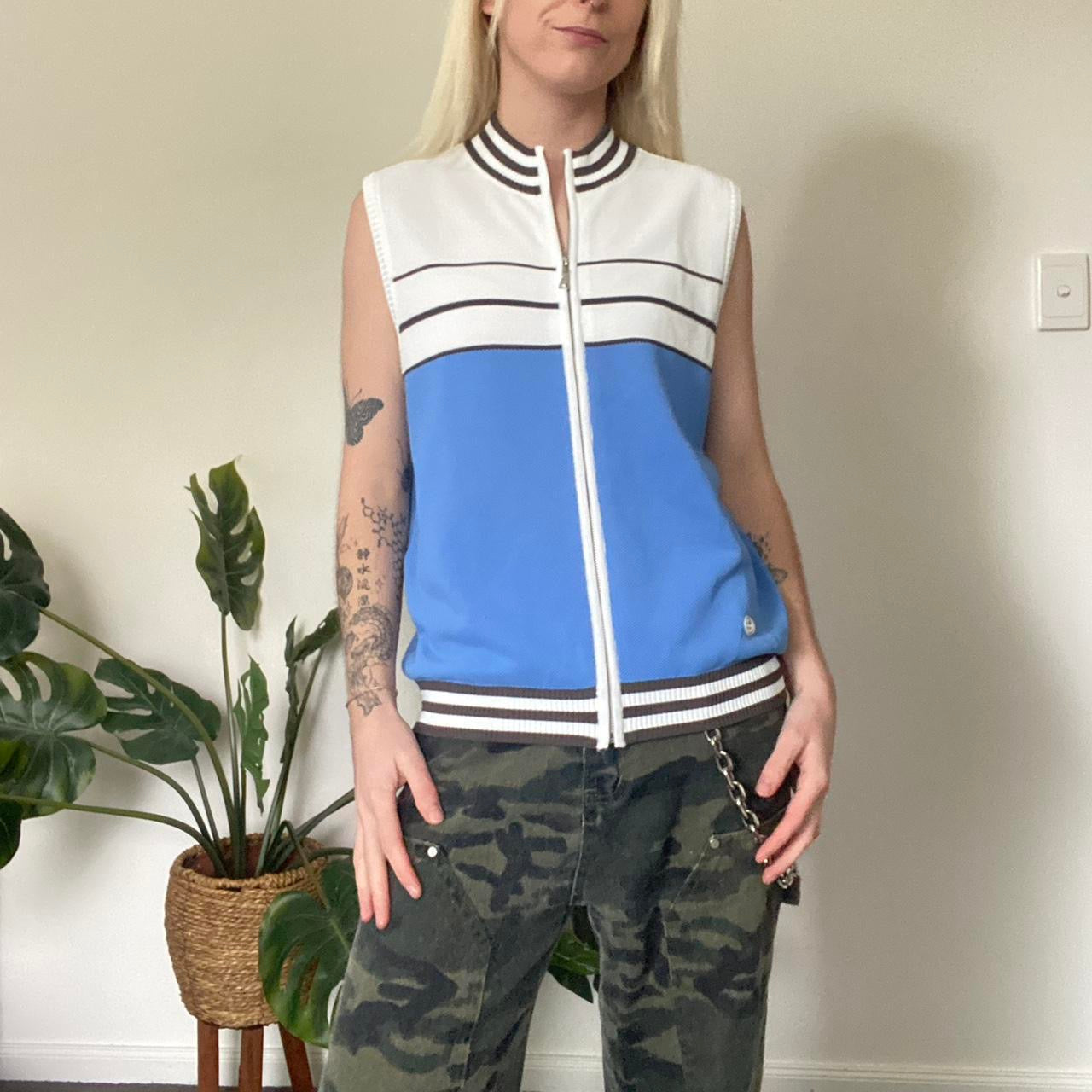 Vintage lightweight mesh vest