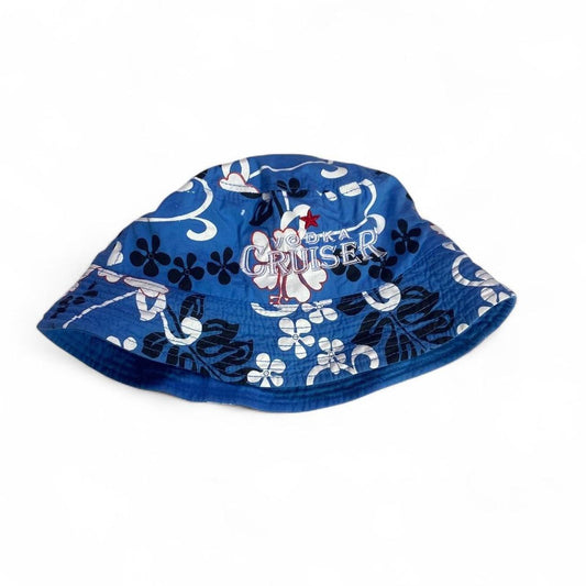 Vodka Crusier Hawaiian print reversible bucket hat