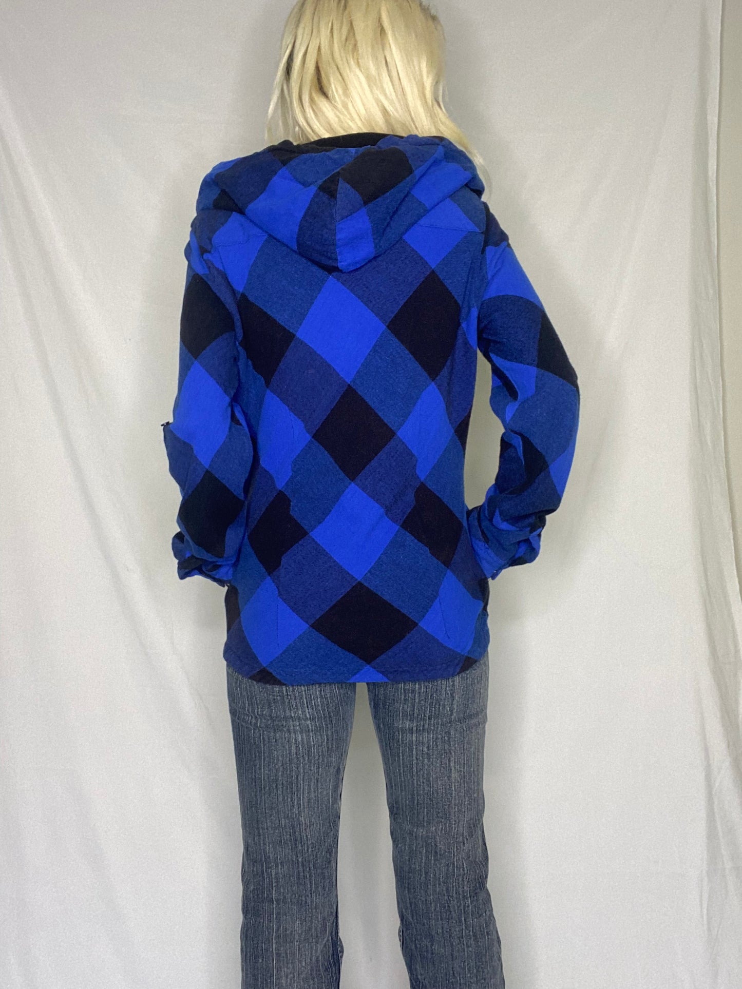 00s Billabong Blue Fannel Button up shacket