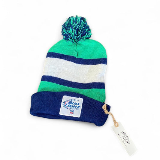 Bud Light NFL Seattle Seahawks Pom Pom Beanie