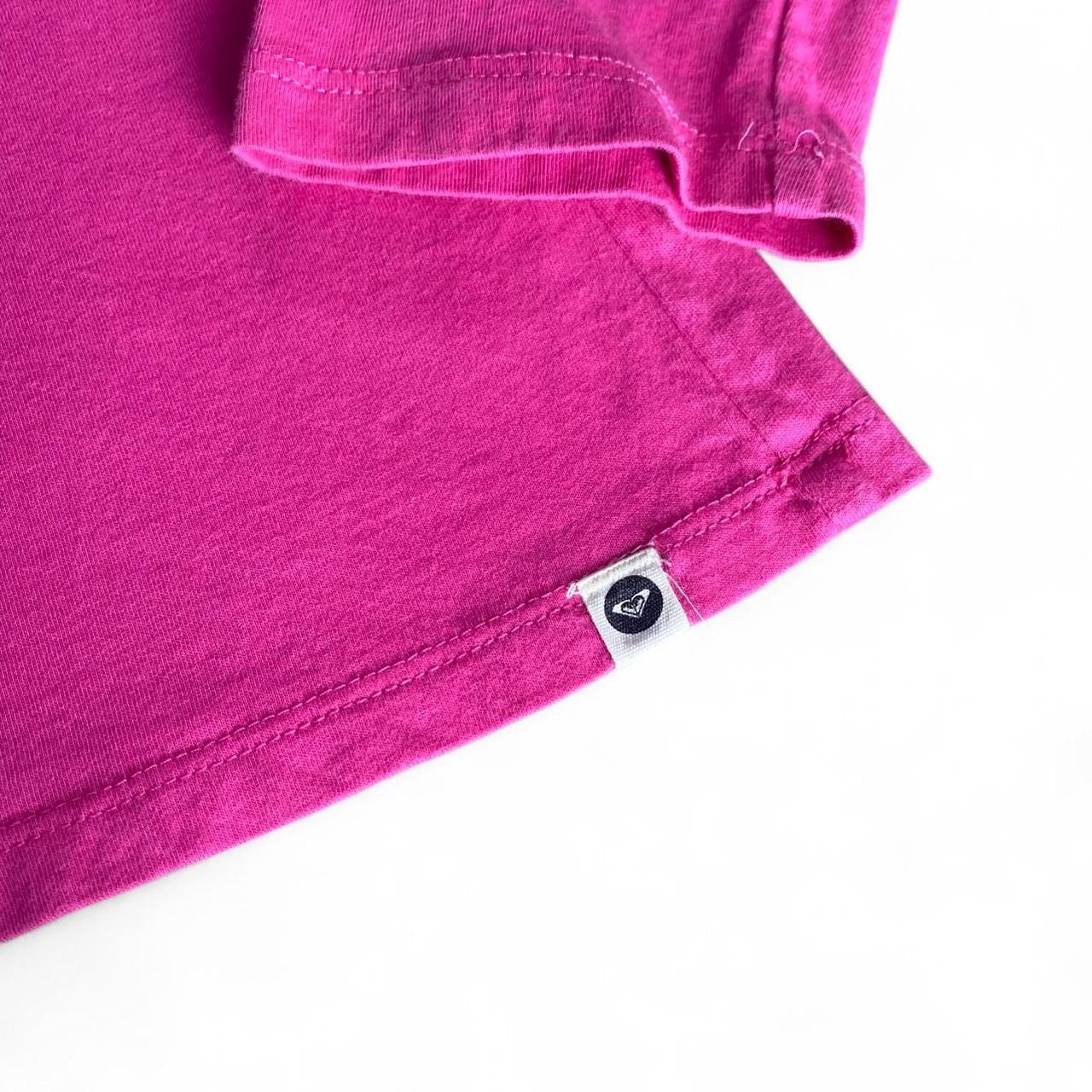 Roxy long sleeve pink shirt with heart diamond design!