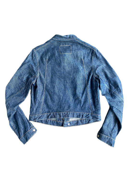 Vintage 90s Levi's denim biker jacket