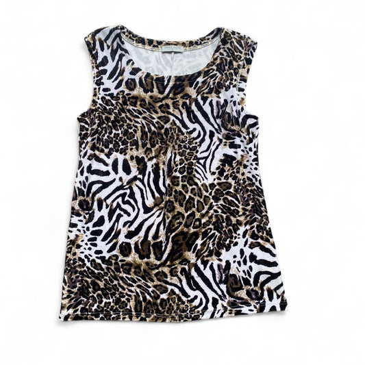 Velvet Leopard print top/dress