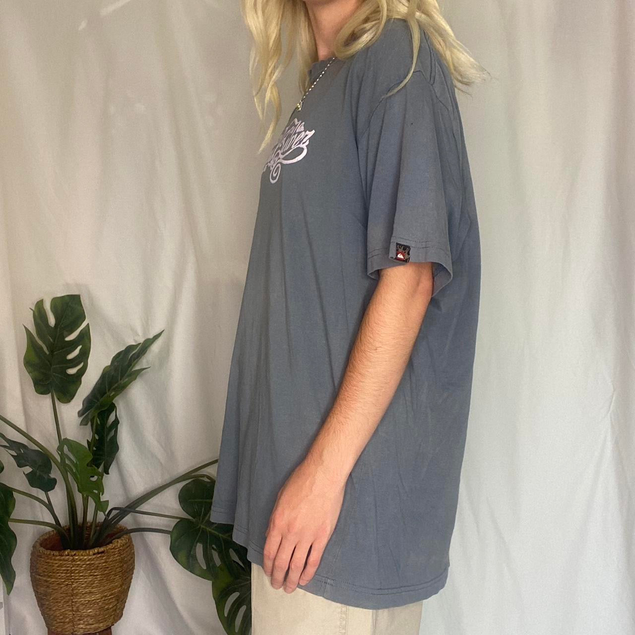 Y2K Quicksilver Graphic Navy T-shirt