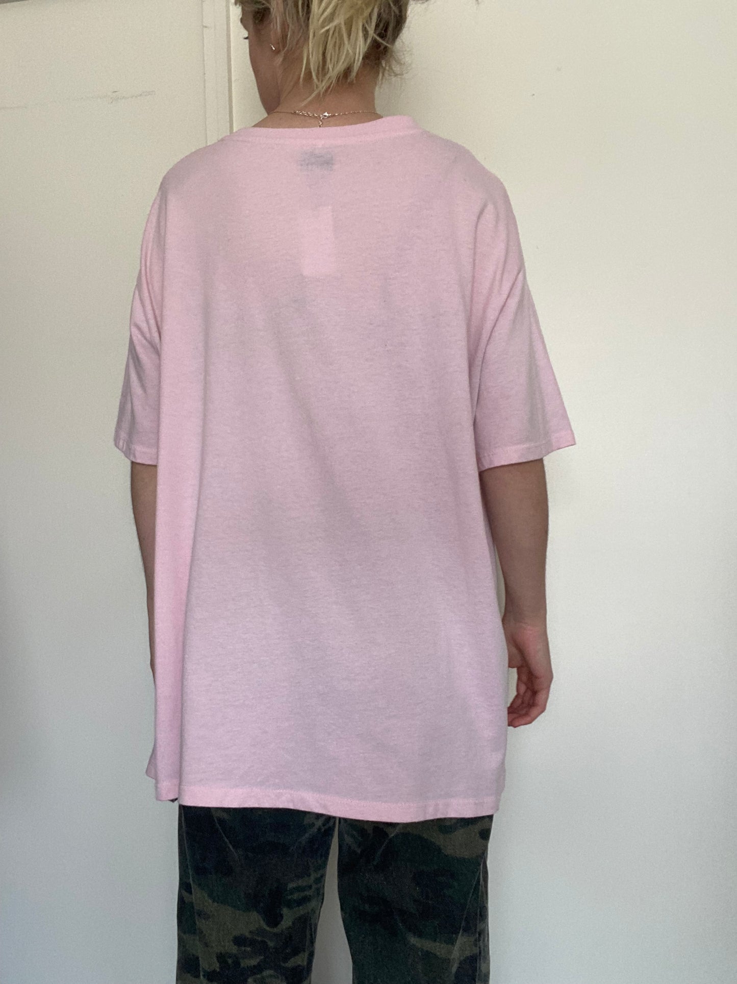 Sick MTV graphic baby pink t-shirt