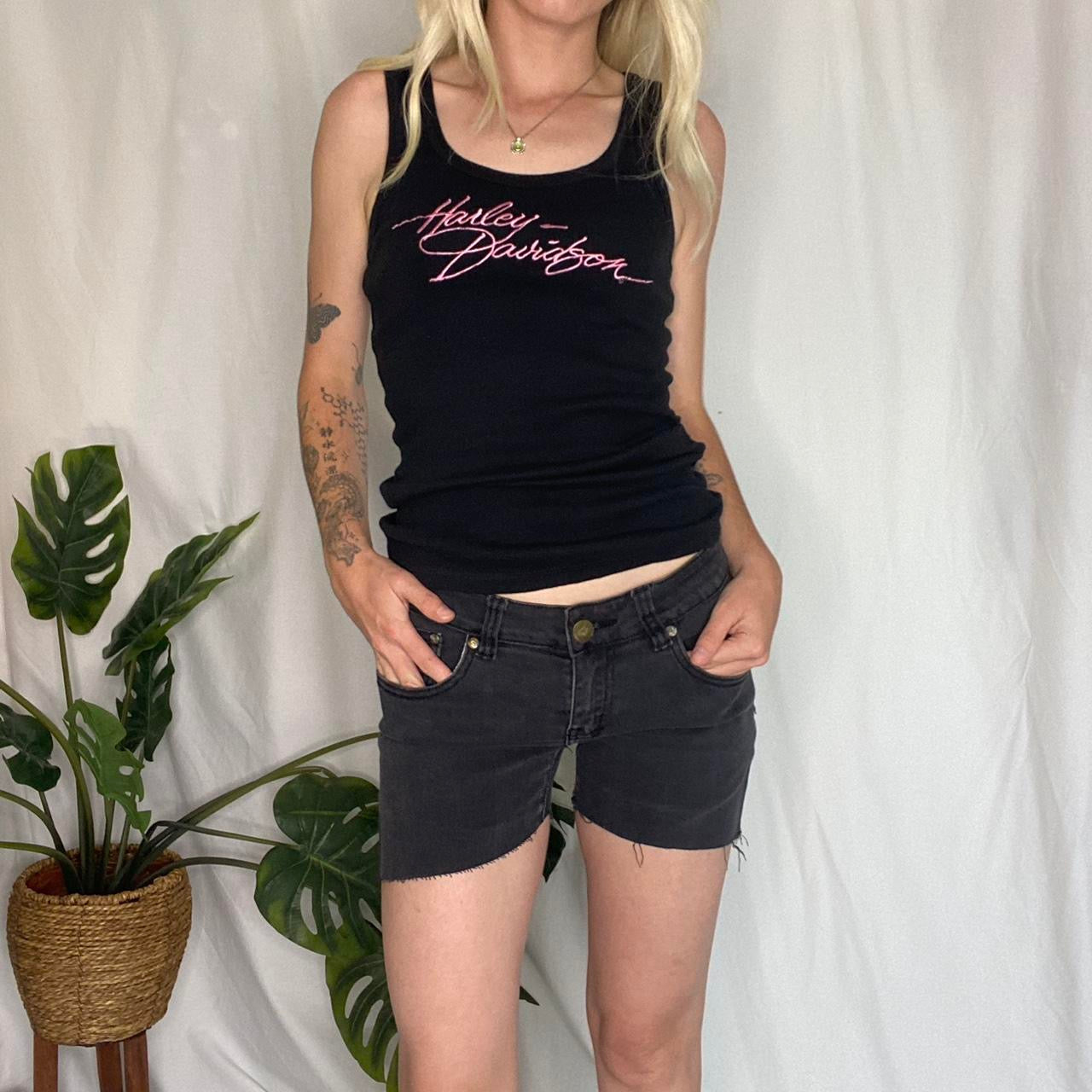 Vintage Diesel re-worked denim shorts