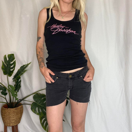 Vintage Diesel re-worked denim shorts