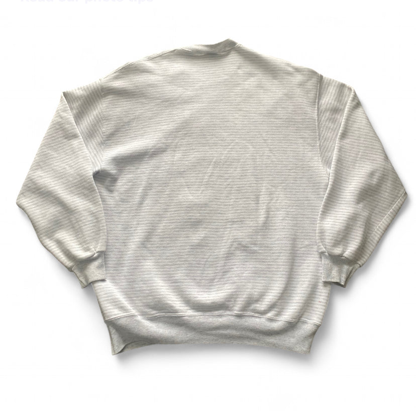 Vintage 80s Grey Strike Bowling Sweatshirt