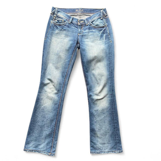 Y2K denim bootcut low-waisted Jeans