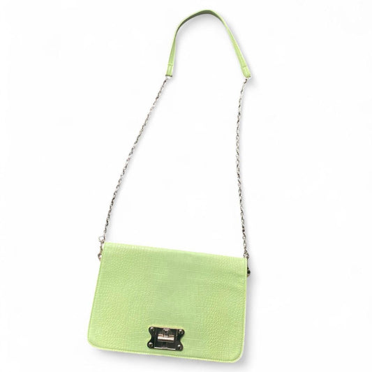 Y2K Green fairy shoulder bag with gold chain