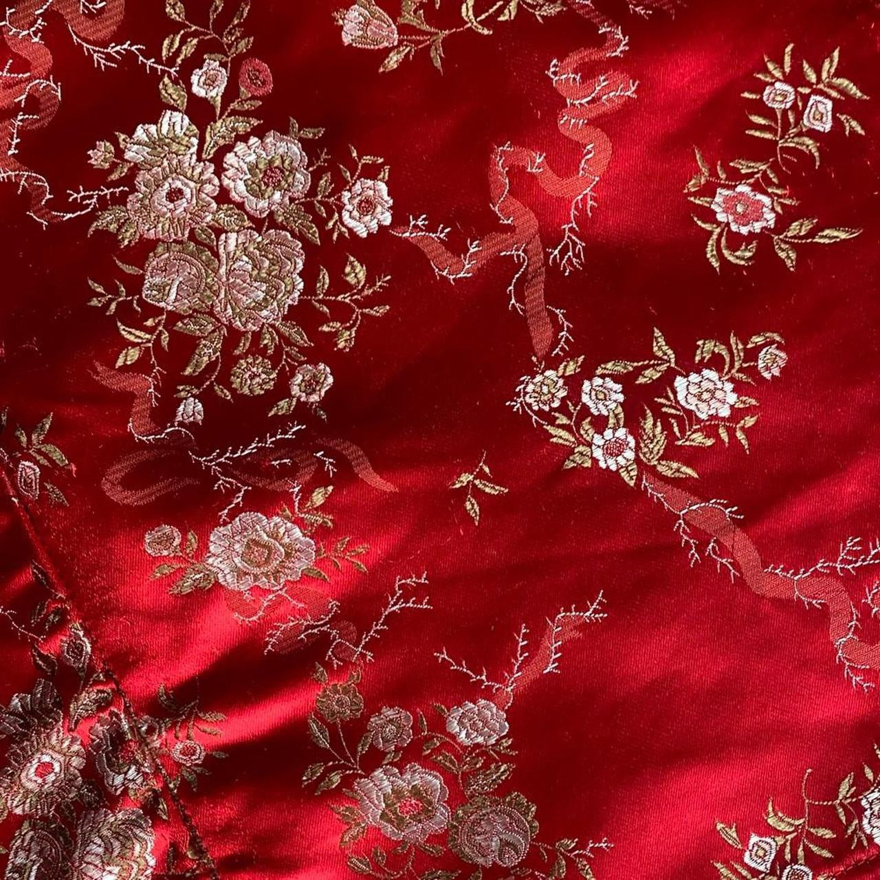 Stunning I.AM.GIA red snake floral mini dress!