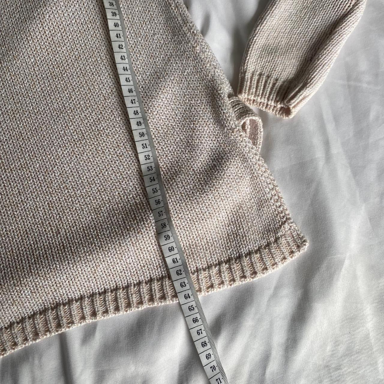 Witchery cream knit v neck jumper