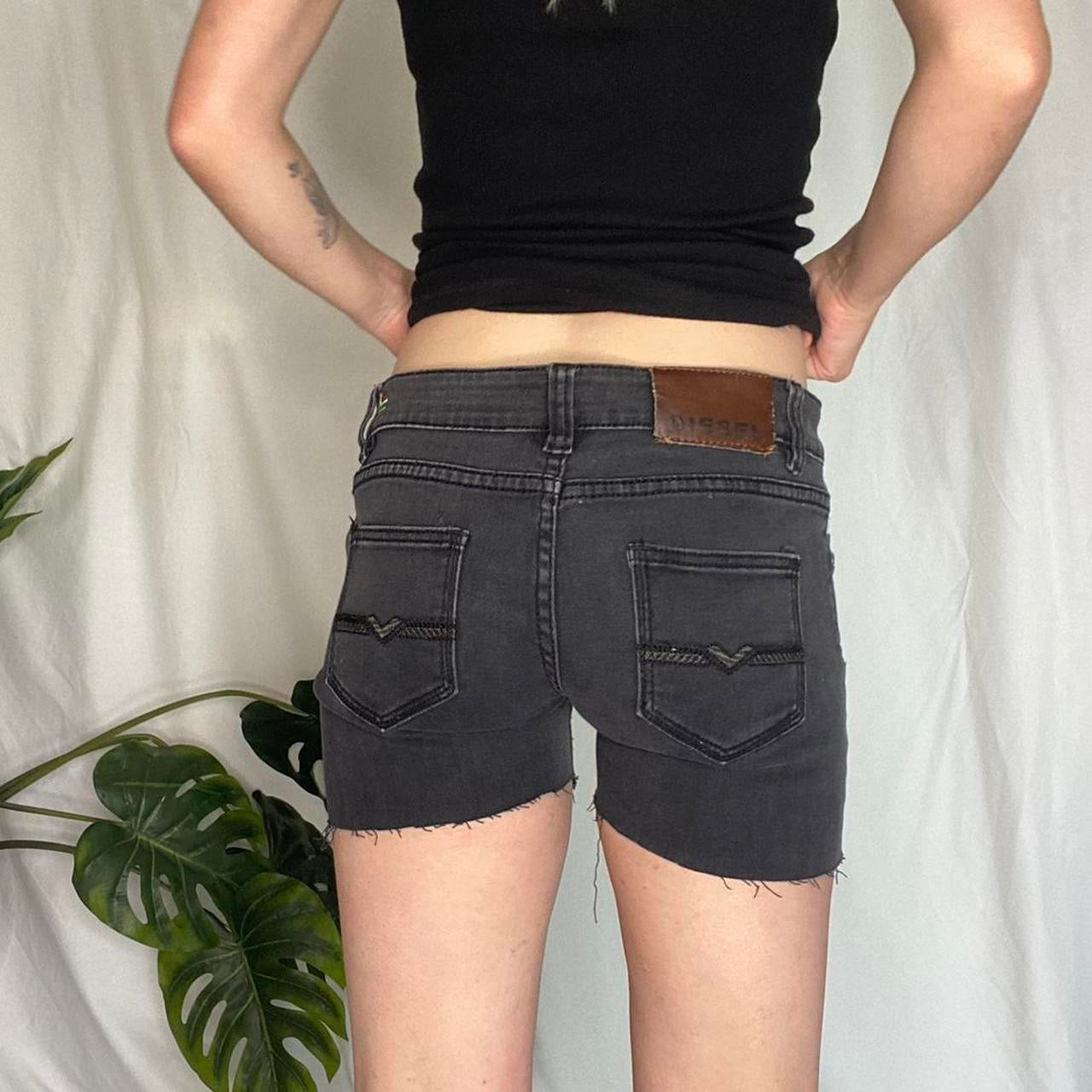 Vintage Diesel re-worked denim shorts