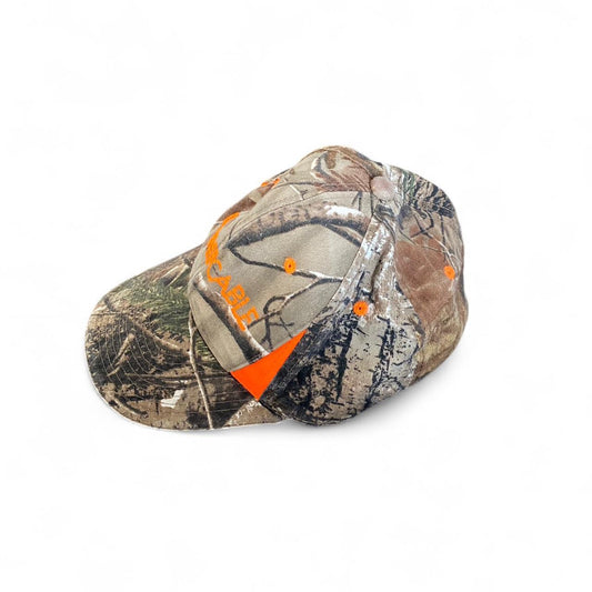 Sick real tree camo orange cap!