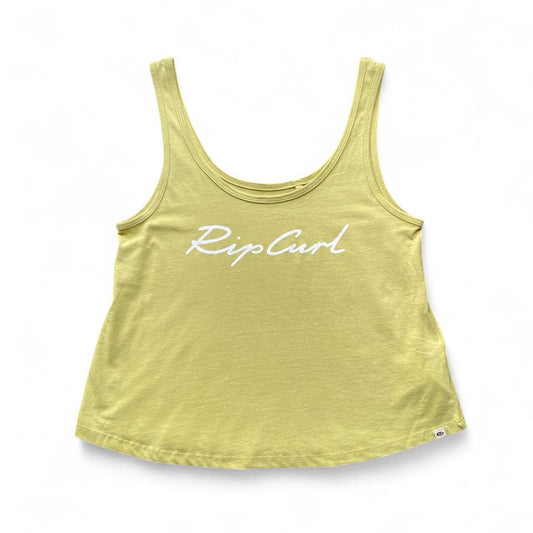 Cute Green cropped Rip Curl tank top