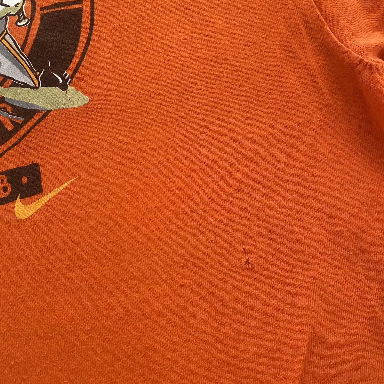 Vintage Orange Nike vintage graphic baseball tee