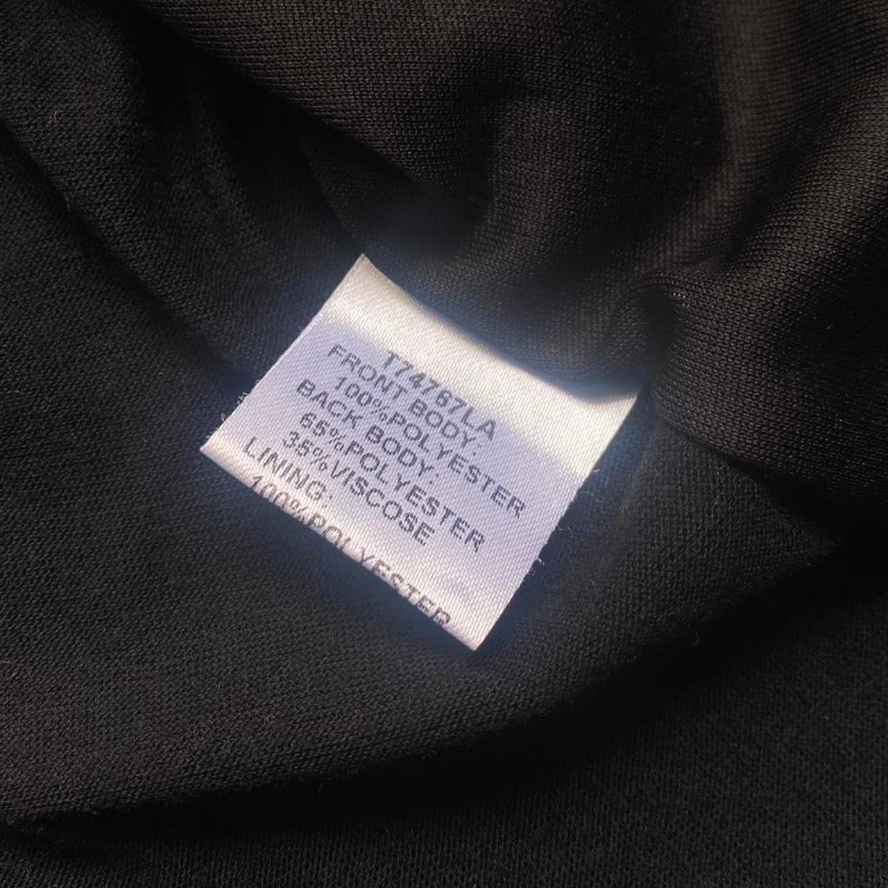 Black tank top with silver and black sequins