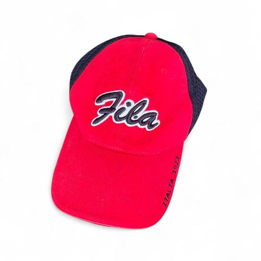 Vintage Fila Italia 1923 red/black cap