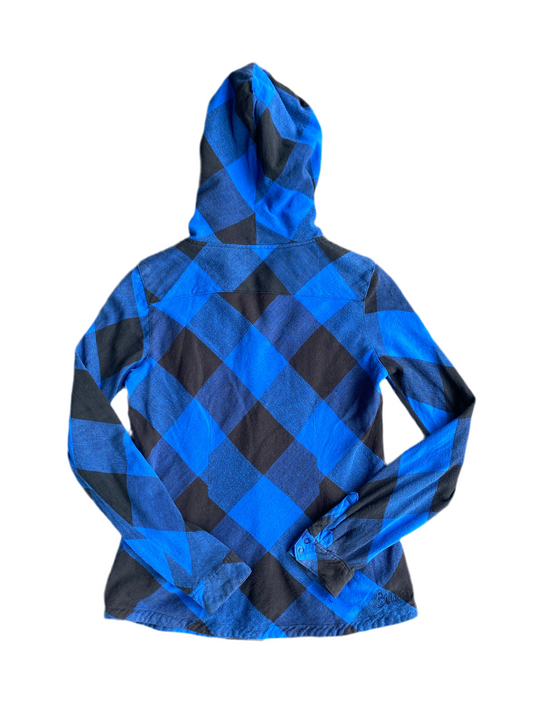 00s Billabong Blue Fannel Button up shacket