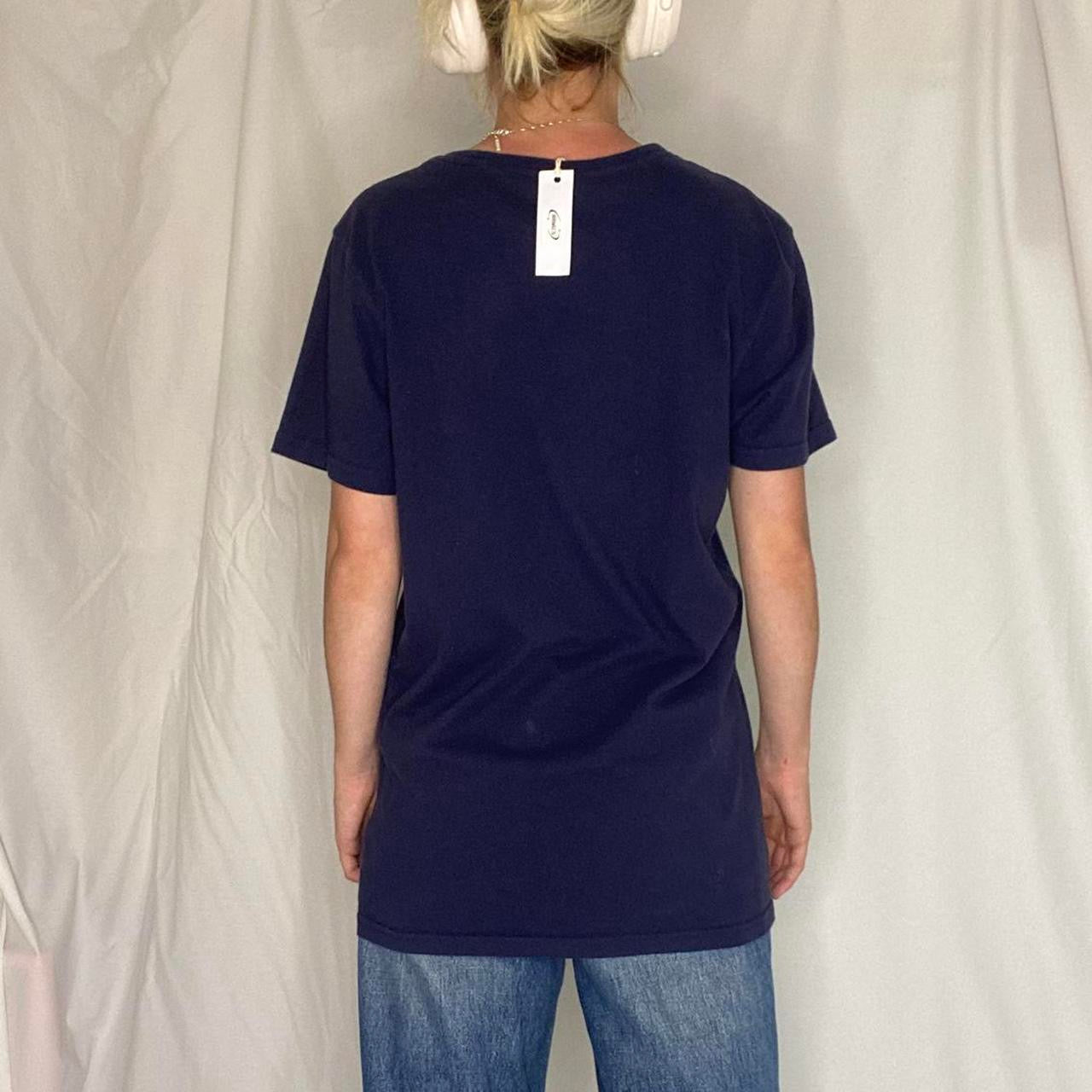 Navy Rick and Morty cotton T-shirt