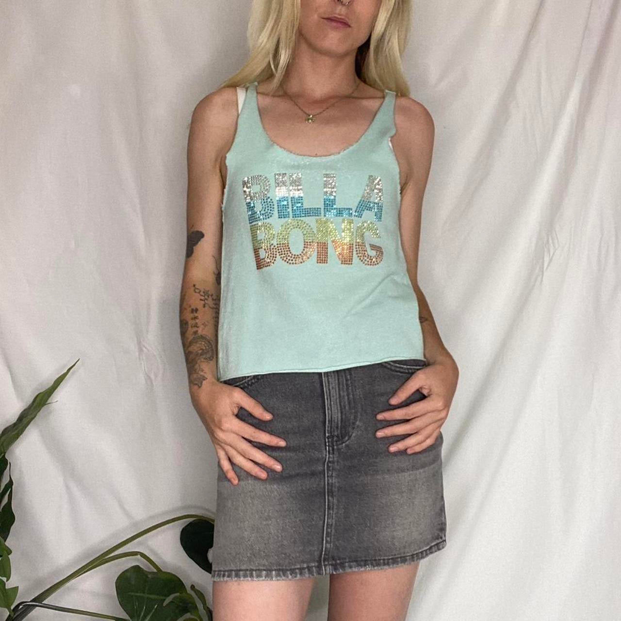 Billabong sparkly gemstone tank top