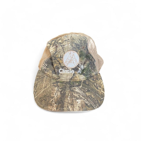 Sick real tree camo and beige cap
