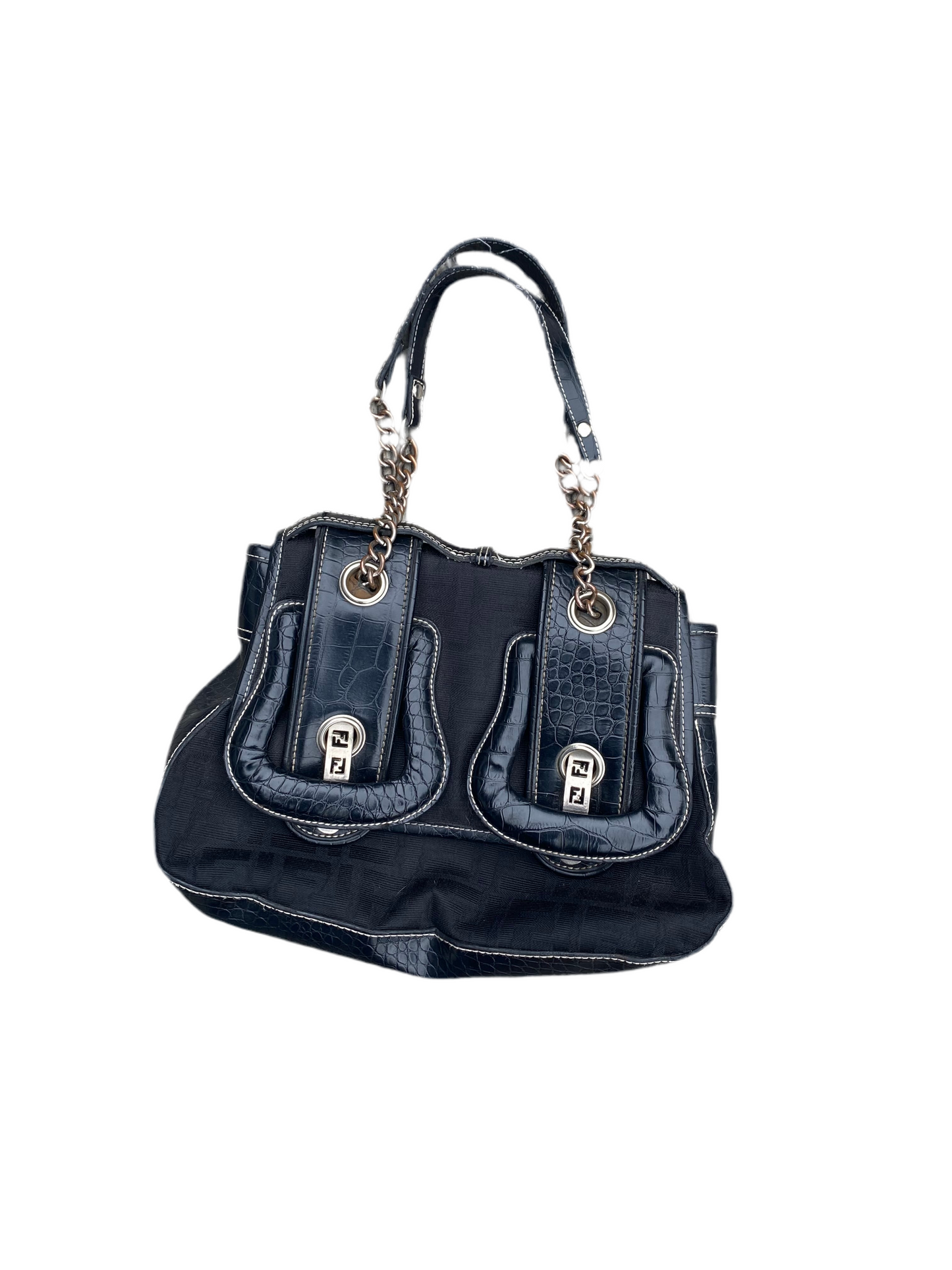 Bootleg Fendi Buckle shoulder bag